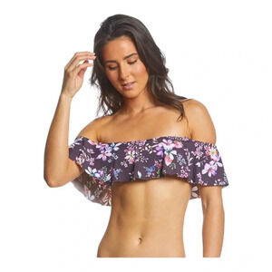 Hobie‎ Tropi-Call Me Ruffle
Bandeau Bikini Top size XL